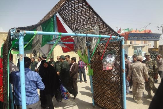 گزارش تصویری/مراسم بدرقه زائران حرم امام در کهگیلویه برگزار شد