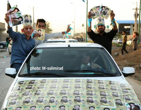 گزارش تصویری آخرین نطق انتخاباتی موحد در سوق/پایگاه خبری کهگیلویه